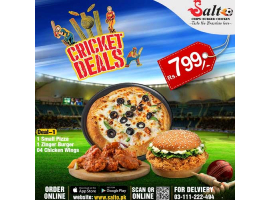 Salto Fast Foods Cricket Deal 1 For Rs.799/-image-1505